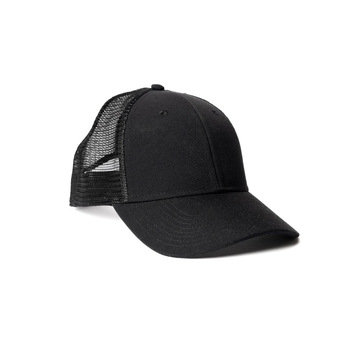recycled-poly-low-profile-trucker-hat-g9 Web_PDP-LowProfileTruckerHat_Studio_Front_Black.jpg
